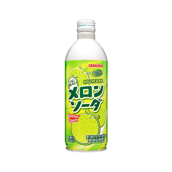 SANGARIA Melon Soda - Soda japonais au melon 500ML