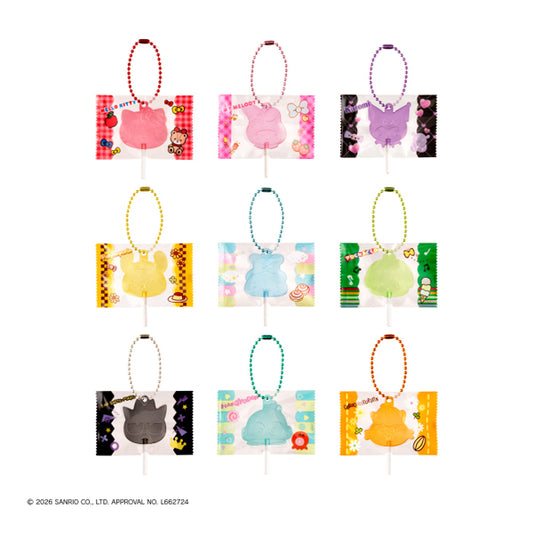 Sachet de bonbons japonais gélifiés Bandai Sanrio Characters Candy Charm goût jus de pomme