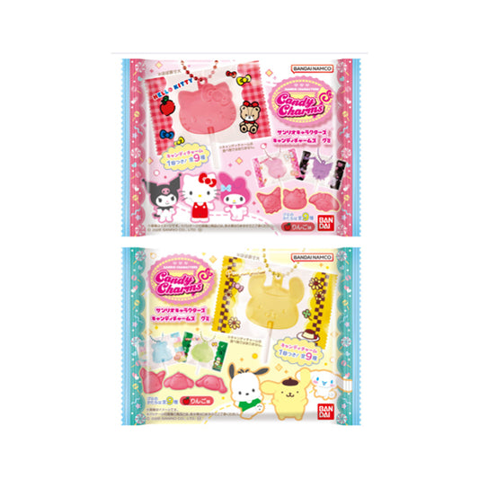 Sachet de bonbons japonais gélifiés Bandai Sanrio Characters Candy Charm goût jus de pomme