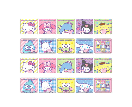 Furikake japonais Sanrio Characters – sachets portables kawaii 20pcs 40g – assaisonnement pour riz et bentō