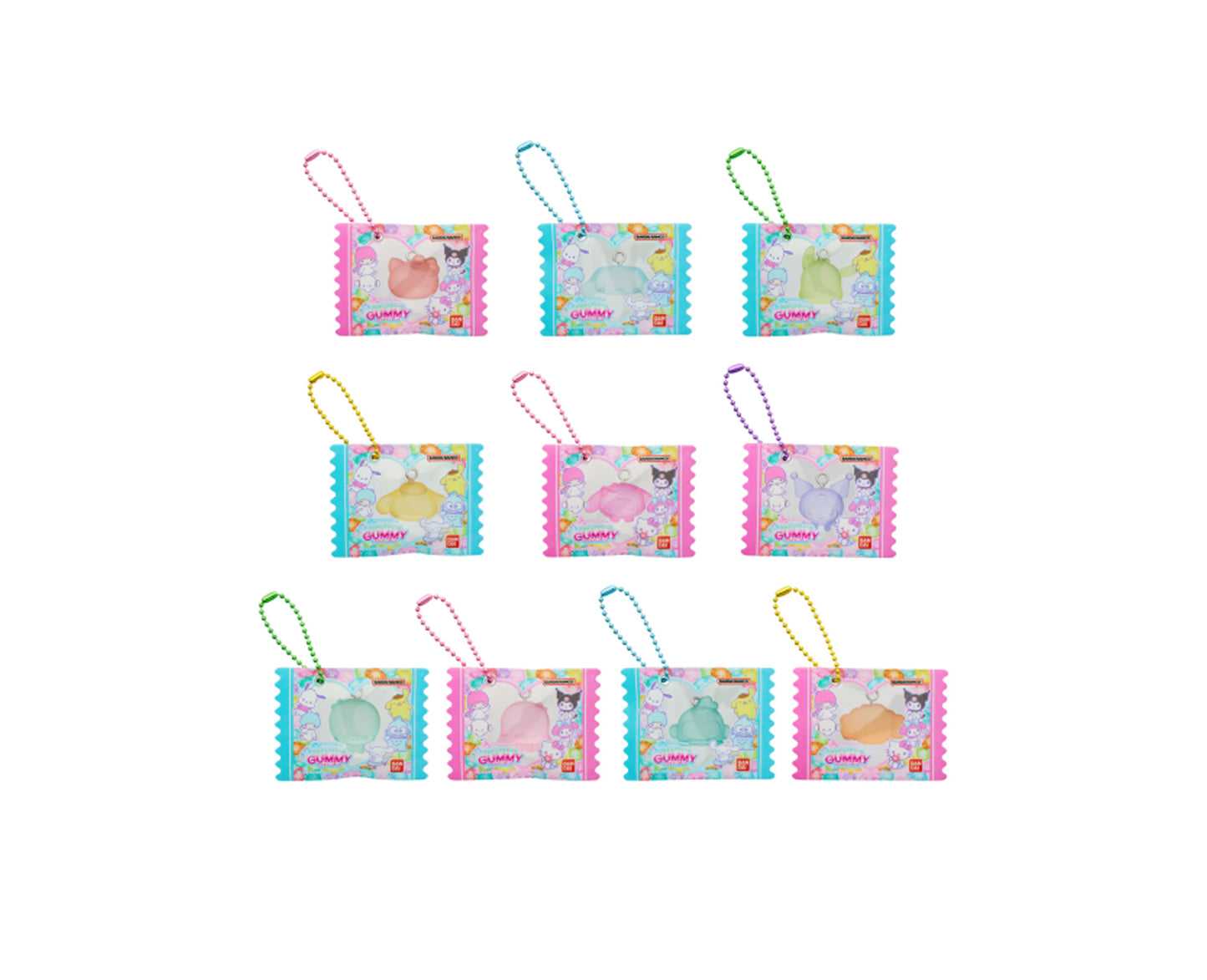 Sanrio Gummies avec mini pochette collector – bonbons japonais kawaii 27 g