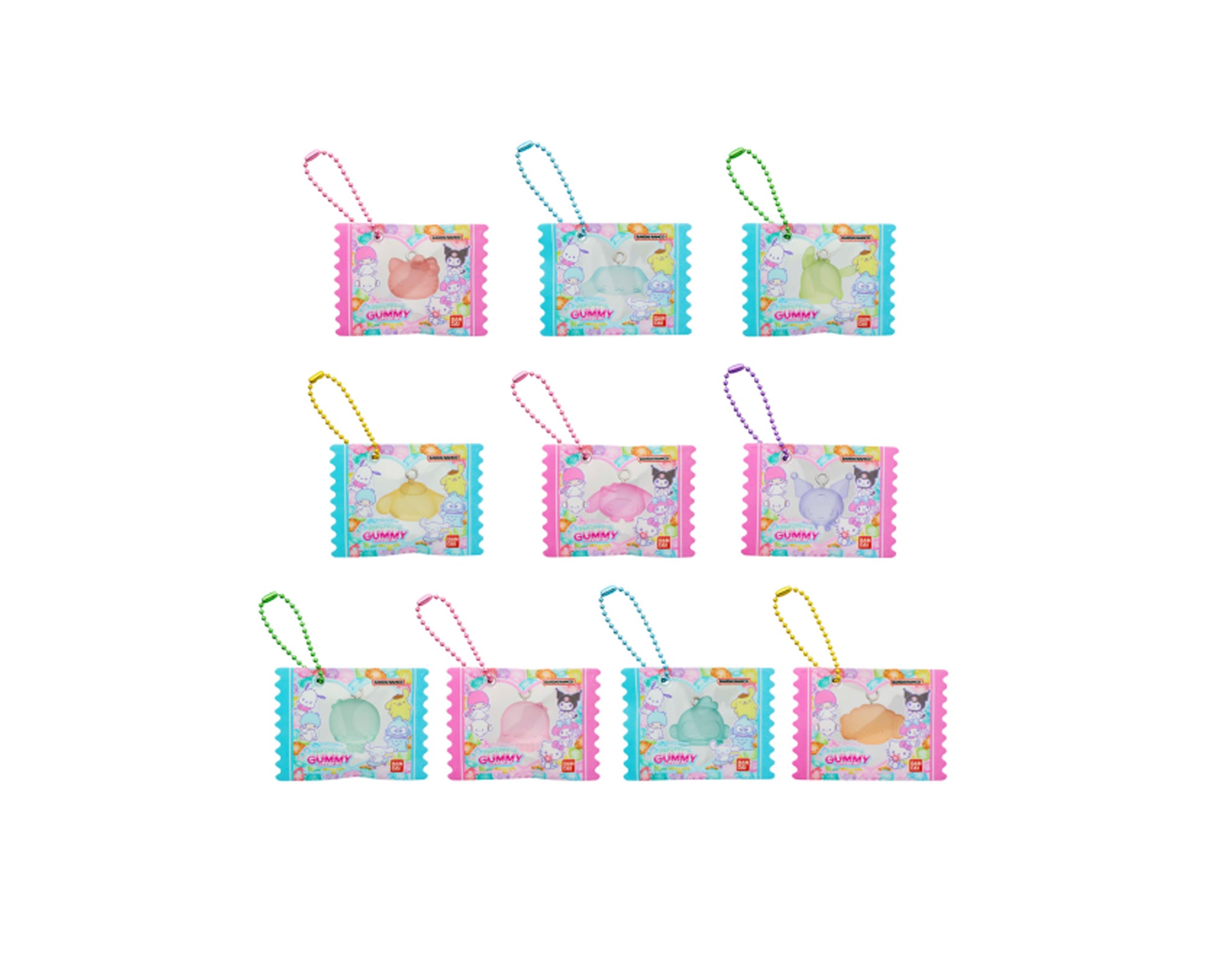 Sanrio Gummies avec mini pochette collector – bonbons japonais kawaii 27 g