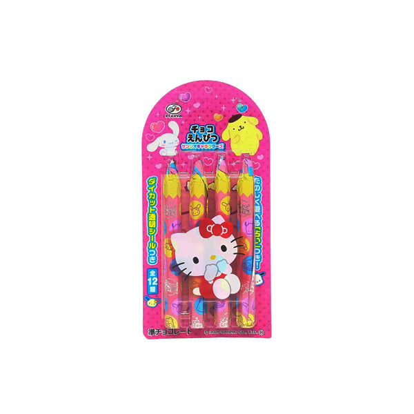 Boîte de chocolats japonais en forme de crayons Fujiya Sanrio Characters Pencil Shaped Choco
