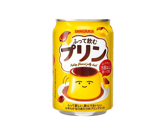 Boisson japonaise Shake It Pudding Jelly Drink 275ml – saveur caramel avec texture jelly


