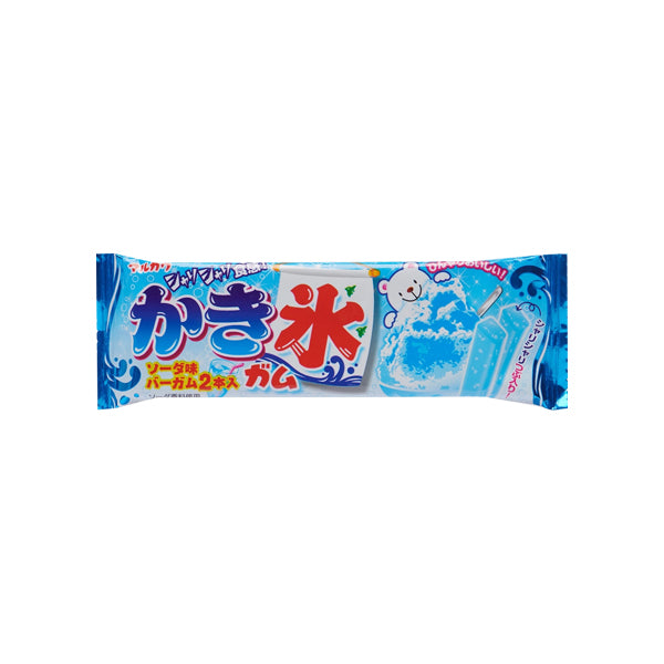 Sachet de chewing-gum japonais Marukawa Shaved Ice effet glace pilée saveur soda ramune