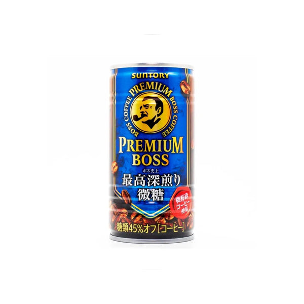 Premium Boss - Finest Brazilian Beans (Less Sugar) - Café au lait japonais 185ML