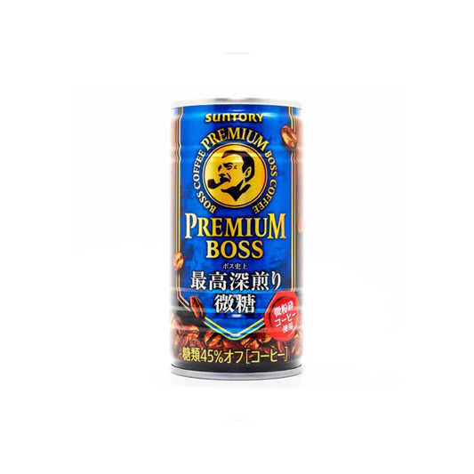 Premium Boss - Finest Brazilian Beans (Less Sugar) - Café au lait japonais 185ML