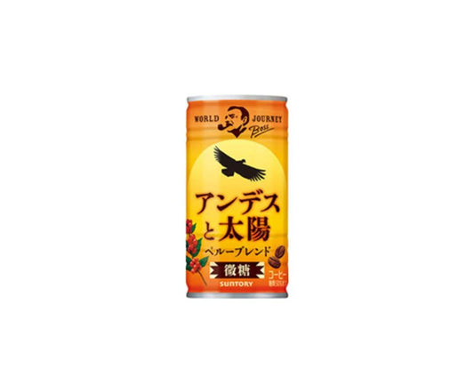 Canette de café japonais Cafe Boss World Journey peruvian 185ml