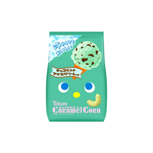 TOHATO Caramel Corn Choco Mint Ice Cream