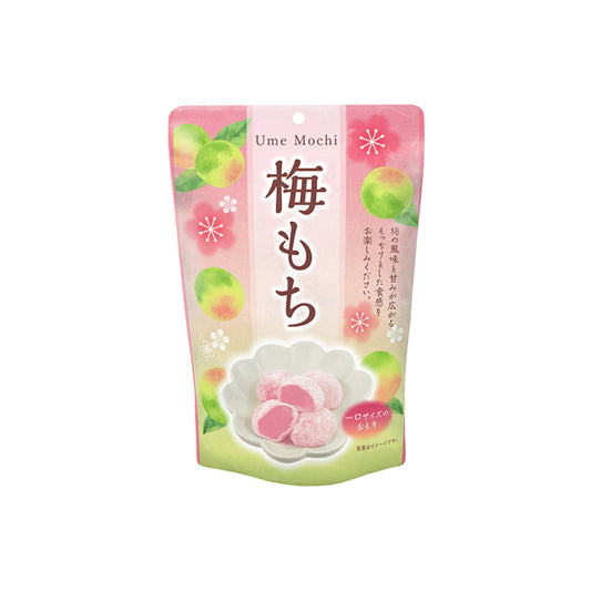Bouchées de mochis japonais de la marque Seiki saveur prune Ume traditionnelle