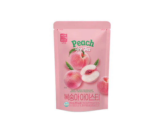 thé glacé à la pêche blanche - 170ml - Boisson coréenne rafraîchissante