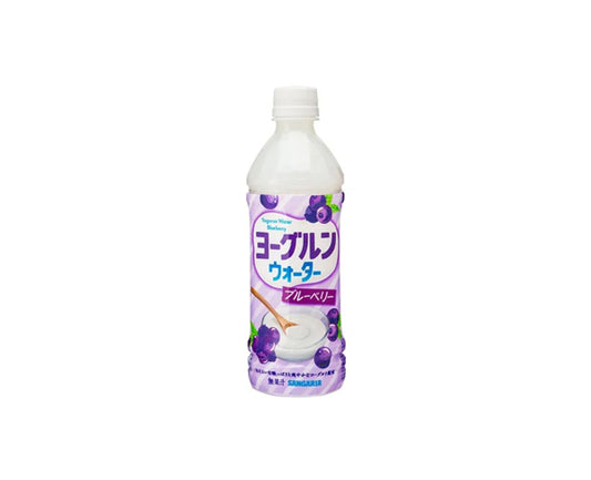 Boisson japonaise Yogurun Water Nata de Coco goût myrtille 500ml bouteille Sangaria