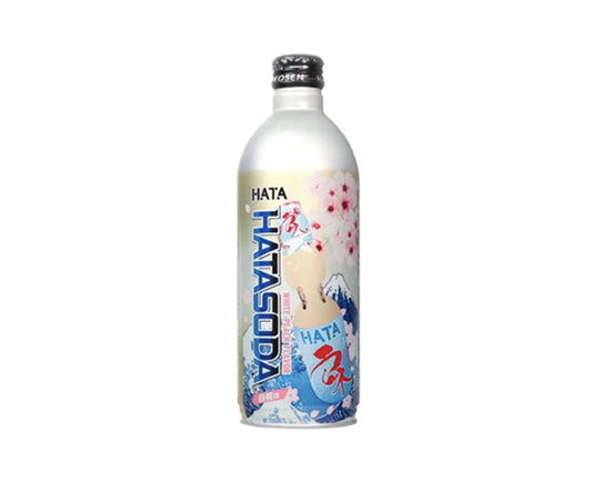 Ramune Pêche Blanche Bouteille 500ml