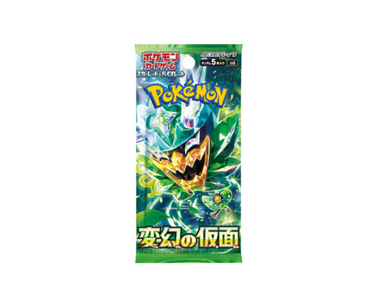 Booster Pokémon Japonais Phantom Mask SV6 – 5 cartes Écarlate & Violet