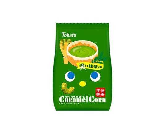 Caramel Corn Japonais saveur Matcha – Tohato 62g