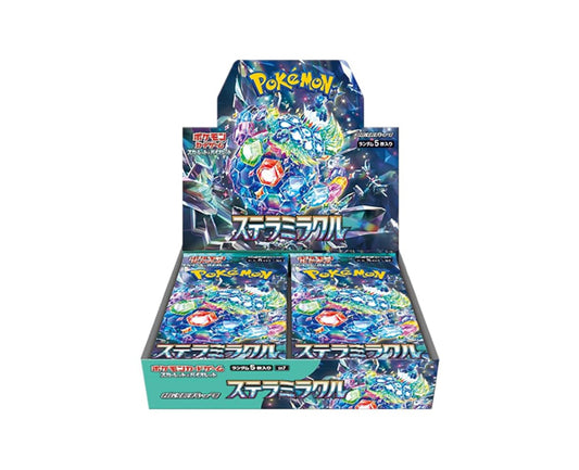 Boîte Display Pokémon Japonais Stellar Miracle sv7 – 30 Boosters Cartes Officielles Écarlate & Violet