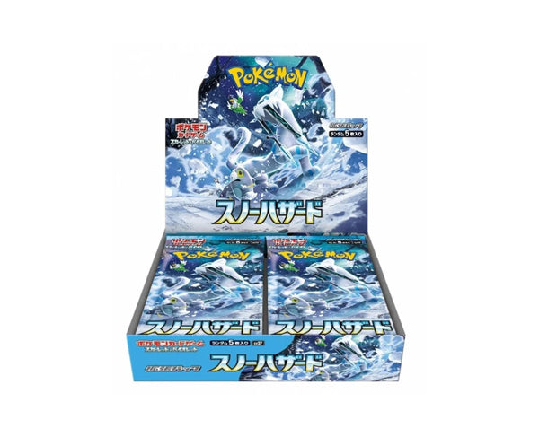 Display Pokémon Japonais Snow Hazard sv2p – Série Écarlate & Violet, 30 boosters officiels