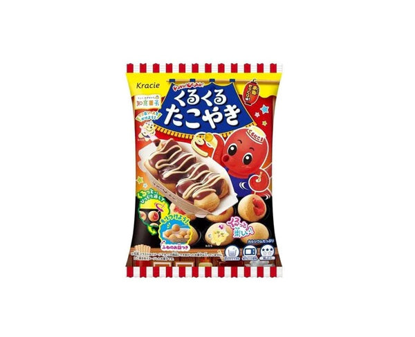 Kit bonbons japonais DIY POP'N COOKIN  KURU-KURU TAKOYAKI - (15g)