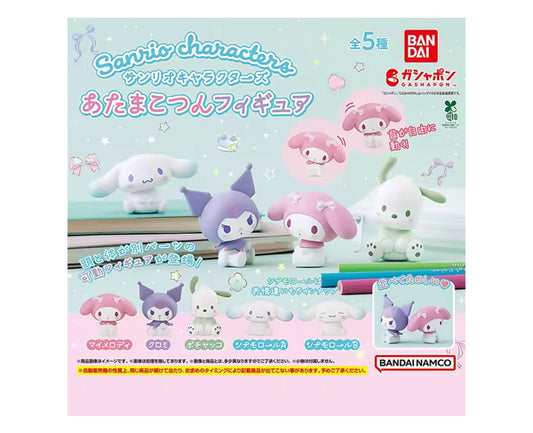 Sanrio Head Bump Figures – mini figurine gashapon chibi, Bandai