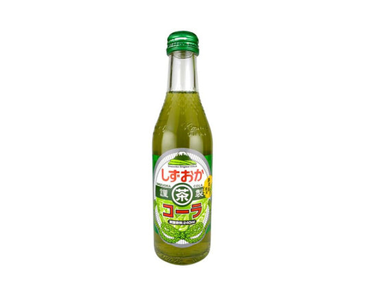 Soda japonais Shizuoka Green Tea Cola 240ml – mélange thé vert et cola