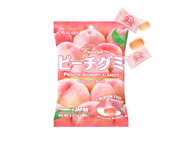 Bonbons mous japonais Pêche -  (107g)