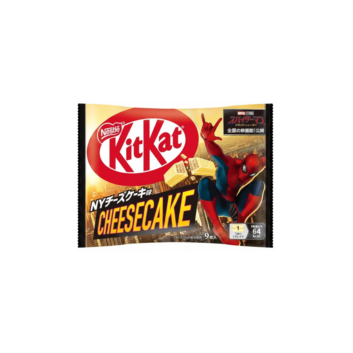 KITKAT SPIDER-MAN COLLAB - NY CHEESECAKE