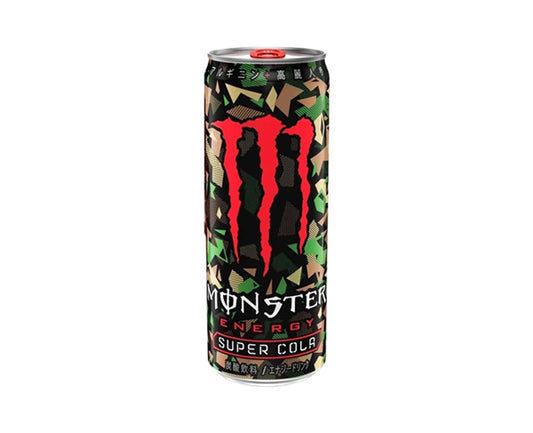 MONSTER ENERGY JAPAN SUPER COLA  (CAMOUFLAGE DESIGN) 355ml