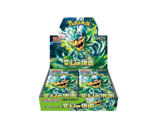Boîte Display Pokémon Japonais Phantom Mask SV6 contenant 30 boosters – série Écarlate et Violet