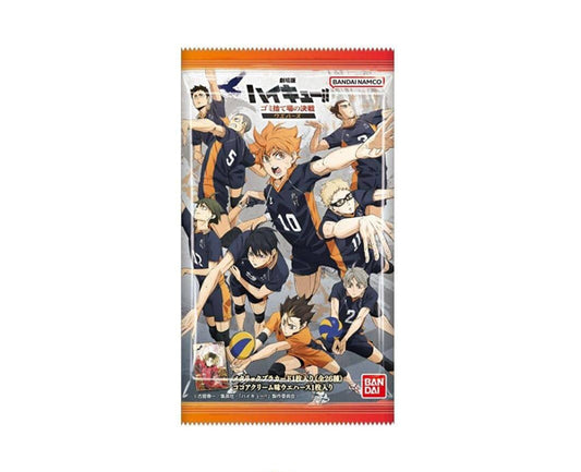 Gaufrette Chocolat Haikyu!! the Movie: Decisive Battle at the Garbage Dump Wafer 1pcs