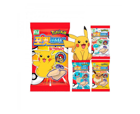 Gaufrette Vanille Pokemon 1pcs